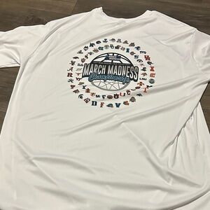 White 2022 March Madness Men's Dri Fit Shirt